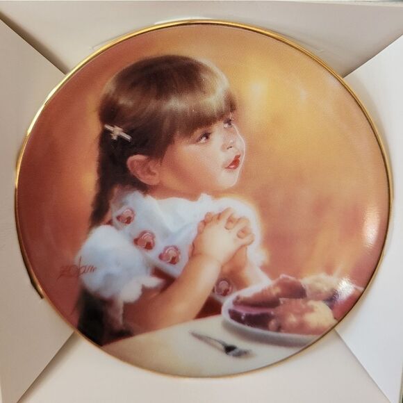 Rare Pemberton & Oaks "I'm Thankful Too" Vintage Mini Plate Collectible - Picture 1 of 5